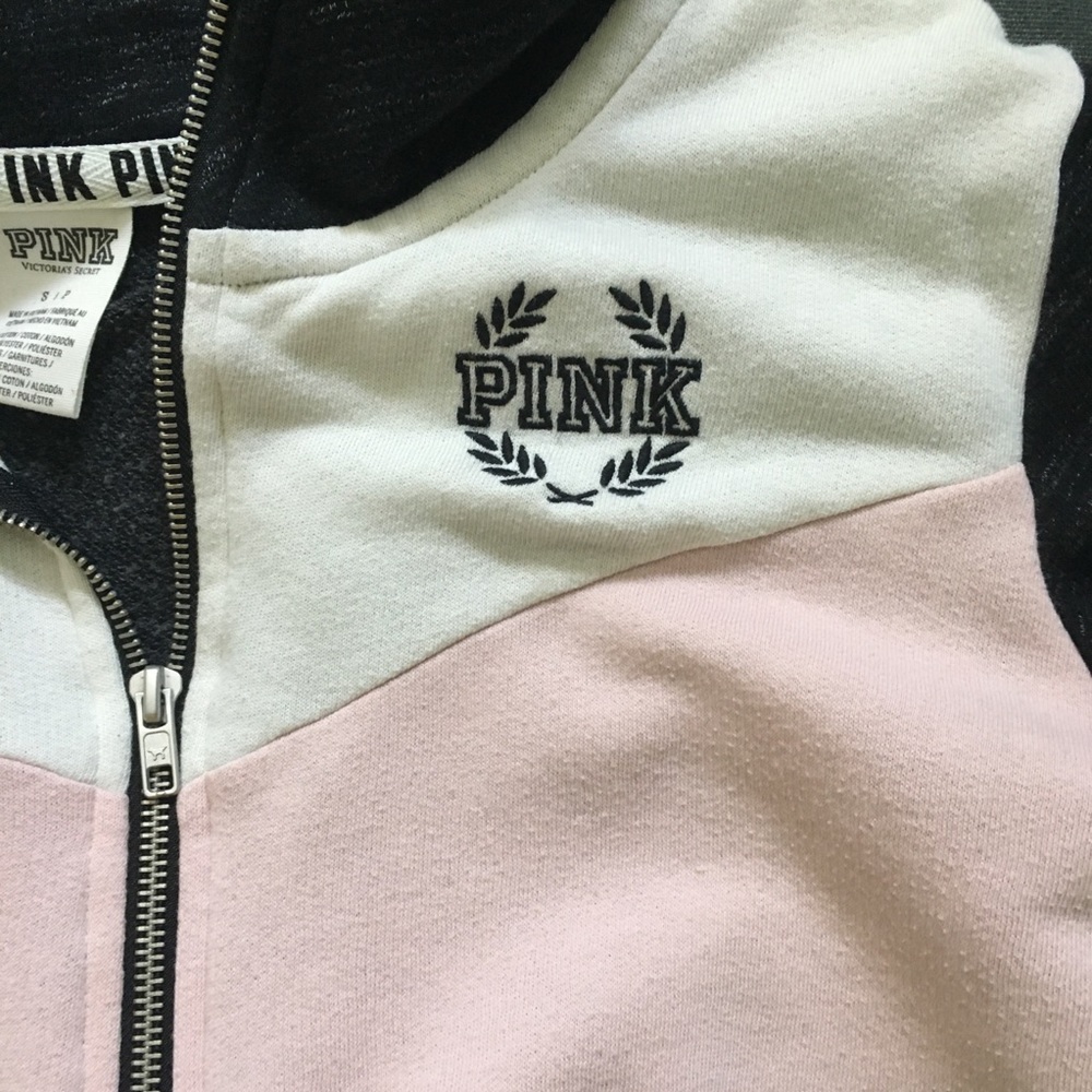 PINK quarter zip jacket
